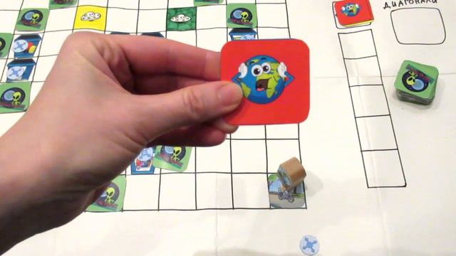 Настольная игра "НЛО в парке" Видео обзор правил