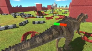 Dinosaurs VS Snake - Which Dinosaur Can Defeat 200 Titanoboa Snakes?