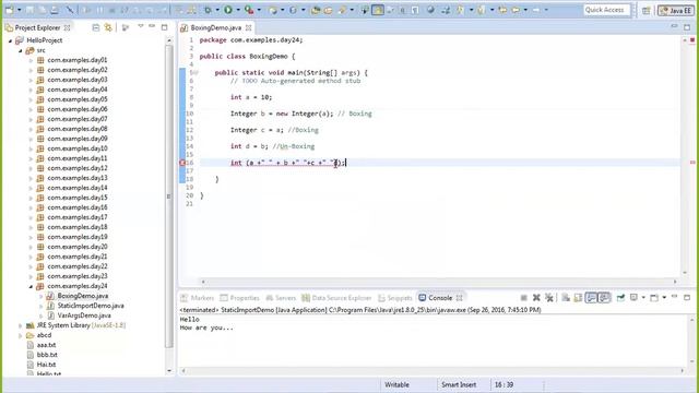 Java Training Day 24 | Java Full Course | Coding Skills