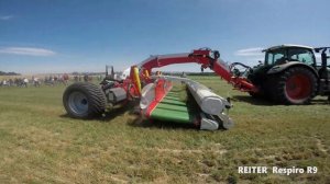 День поля ленточных валкообразователей Reiter Respiro R9, Kuhn Merge Maxx 950, ROC RT730