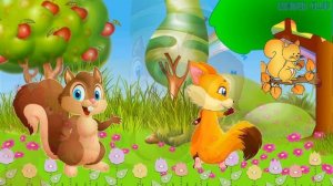 Мультик про Животных   Весёлая Белочка