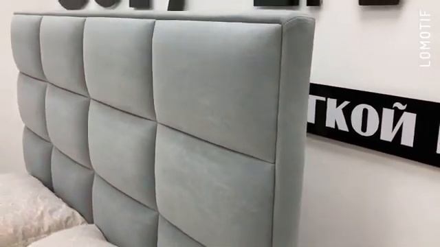 Видео Биатрис кровать с мягким изголовьем от мебельной фабрики SOFTIME! смотреть онлайн