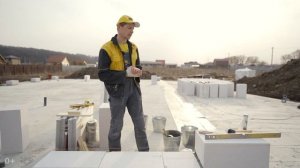 Строительство дома из газобетона. Мастер-класс по тонкошовной кладке. Построй Себе Дом.