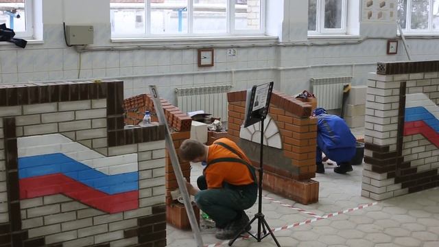 КИСТ КК четвертый день II регионального чемпионата WSR по компетенции Кирпичная кладка