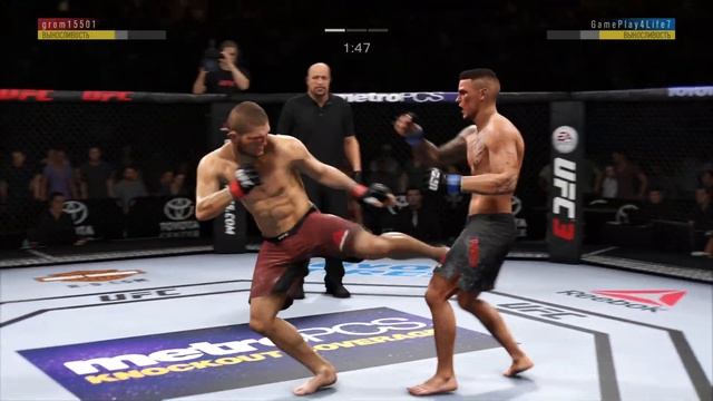 UFC Хабиб Нурмагомедов - Дастин Порье (Khabib Nurmagomedov - Dustin Poirier) смотреть онлайн