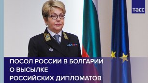 Посол России в Болгарии о высылке российских дипломатов