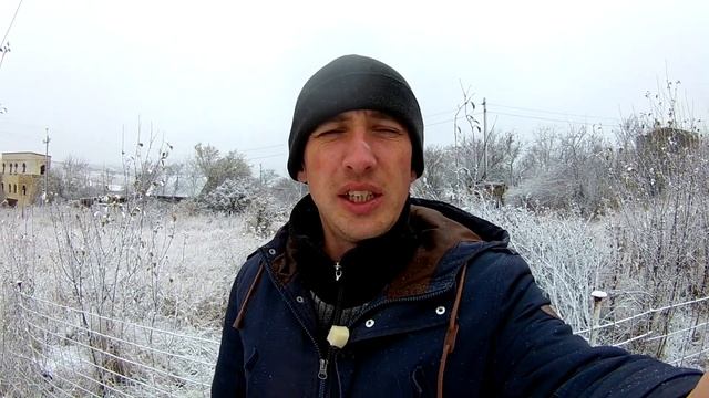 Первый снег в Ставрополе. 18 ноября 2020.Погода на юге России
