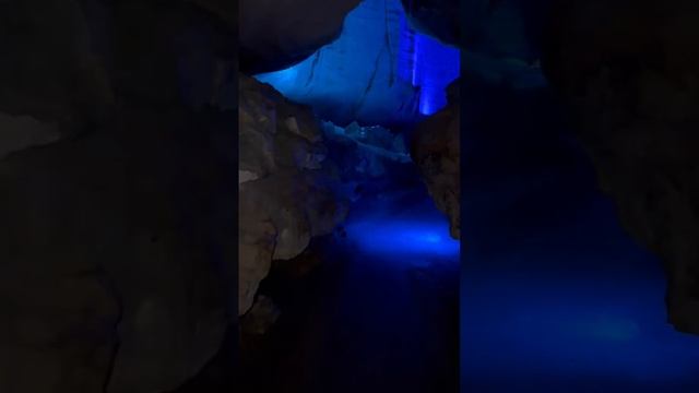 Underground Waterfall @ Ruby Falls #shorts #nature #rubyfalls