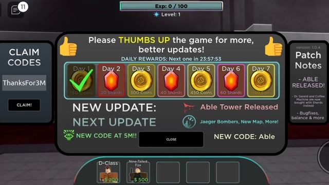 SCP - Tower Defense | Codes 2022 смотреть онлайн