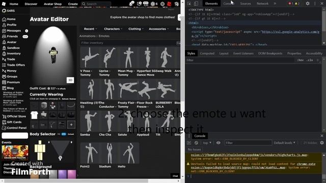 [NEW!] HOW TO GET EMOTE IDLE ON UR ROBLOX PROFILE смотреть онлайн