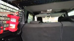 Перегородка салона УАЗ Патриот с подъемной частью.