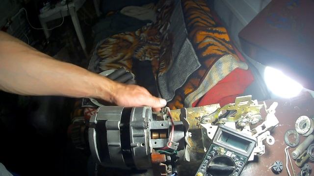 Проверка электрической части генератора Г-424 смотреть онлайн