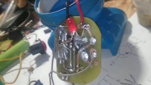 Кнопка безфиксации для фонарика, тест