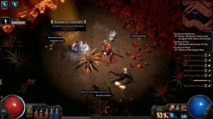 Path of Exile Livestream (edited)  8/15/2015 - Act 4 Crystal Veins up to Harvest