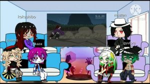 upper moons +(Michael Jackson)react to saitama in demon slayer