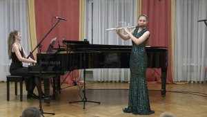 К. Дебюсси "Лунный свет" Исп. Мария Мокринская (флейта), Евгения Кудоя (фортепиано)