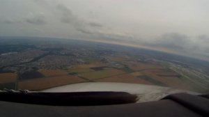 ✈Paris - Le Bourget Airport - Approach & Landing (Cockpit View)