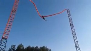 Новый аттракцион катапульта в Экстримлэнде