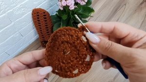 Ажурные, нарядные, летние следки крючком.Простые, подойдут для новичков. МК.