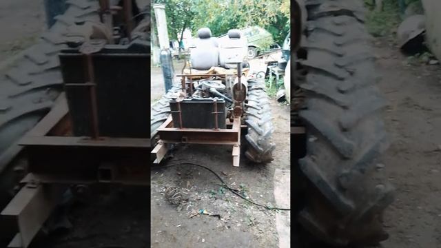 самодельный трактор на гусеницах смотреть онлайн
