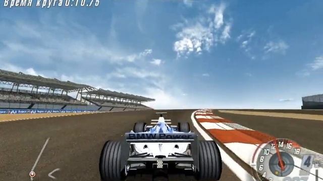 ToCA Race Driver 3 (МТ, сложно): этап 31, BMW WilliamsF1 Team Challenge смотреть онлайн