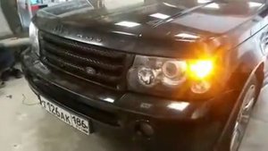 Range Rover Sport -  Замена линз Адаптив + Дхо