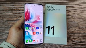 OPPO Reno11 F 5G Распаковка и Первое Знакомство