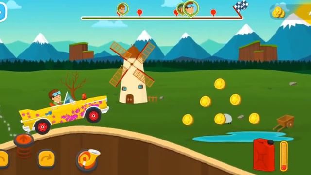 Машинки. Гонки на дорогах. Игры для мальчиков. Играем вместе с Мишкой