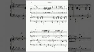 " The Carioca " music by Vincent Youmans - ( piano notes for 4 hands - by Pink Martini ) .