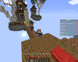 Играю против ютубера в стик дуэль (майнкрафт)