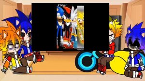реакция персонажей на ТТ Sonic exe
