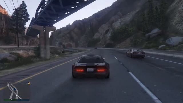 ГТА 5 Онлайн - Эпичная езда на Астон Мартин. Разбил Додж Вайпер #7 смотреть онлайн