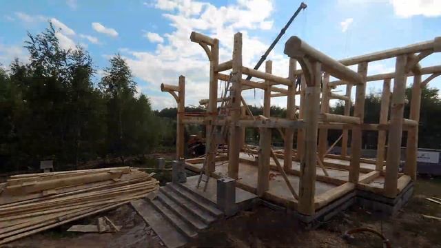 Дом Post&Beam | LW Group | Рубленые дома из Сибири смотреть онлайн