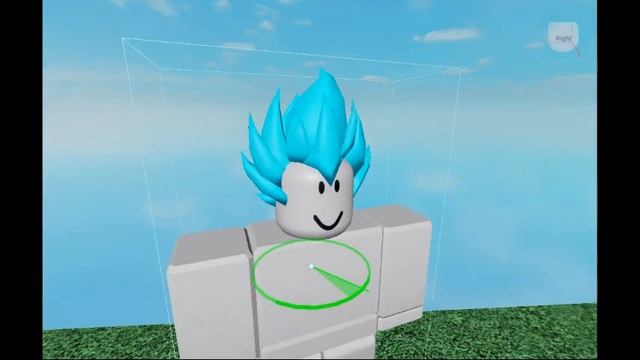 Roblox Neon Blue Spiky Anime Hair Sharp Forehead смотреть онлайн