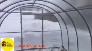 Теплица 4х3 оцинкованная 20ка Уфа