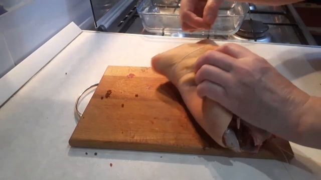 ПРИГОТОВИЛА ВКУСНЫЙ РУЛЕТ ИЗ СВИННОЙ РУЛЬКИ.КАК МЫ ЖИВЁМ В ДЕРЕВНЕ.@GALINA19598