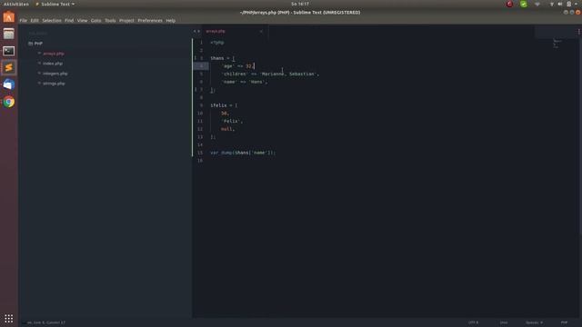 PHP - Anfängerkurs [6] - Arrays смотреть онлайн