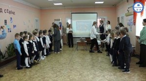 Торжественная церемония посвящения обучающихся 1 классов в "Орлята России"