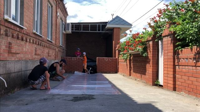 Крышка - купол на бассейн #своимируками