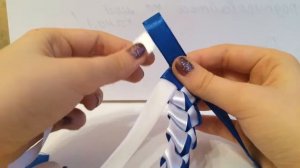 Браслет из ленточек