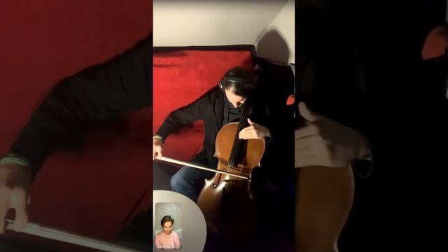 magic cello channeling * Daniil Mejeritski  * livestream December 2023 * Russian with subtitles