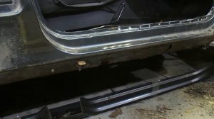 Шевроле Нива.Замена порогов.