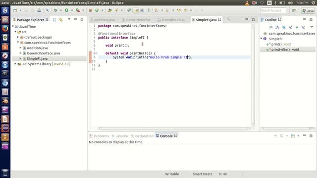 Java 8 Tutorials For Beginners - Functional Interfaces