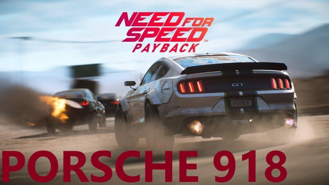 NFS Payback Porsche 918 Spyder