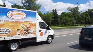 Поездка на новом микроавтобусе Форд Транзит по 412 маршруту в Москве