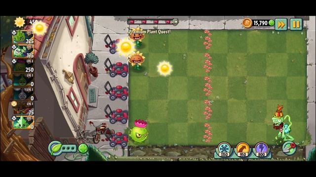 Plants vs. Zombies 2 - Gameplay Walkthrough Part 8 - Epic Quest Dartichoke(iOS, Android) смотреть онлайн