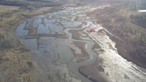 Тюлькинский пруд без воды (Кировская область, пгт. Кумены) (спущен ноябрь 2020)