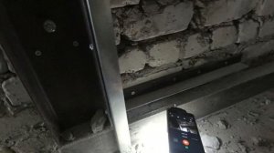 Увеличение проёма гаражных ворот ч.1