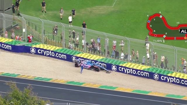 Формула 1. Гран-при Австралии Квалификация. Латифи и Стролл, Алонсо и все все все смотреть онлайн