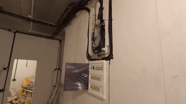 Монтаж электропроводки в новостройке.